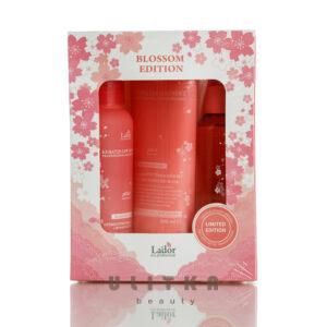Подарочный набор восстанавливающих средств для волос Lador Blossom Edition (Treatment+Shampoo+Hair Ampoule) (1 шт) – Купити в Україні Ulitka Beauty