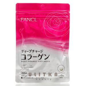 Коллаген морской таблетированый японский Fancl Deep Charge Collagen (180 шт - 30 дн) – Купити в Україні Ulitka Beauty