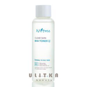Очищающий тонер с BHA-кислотой IsNtree Clear Skin BHA Toner (200 мл) – Купити в Україні Ulitka Beauty