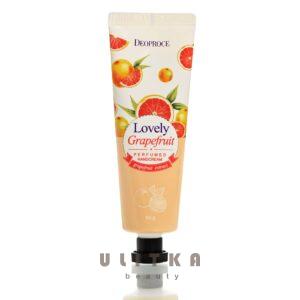 Парфюмированный крем для рук с грейпфрутом Deoproce Lovely Grapefruit Perfumed Hand Cream (50 мл) – Купити в Україні Ulitka Beauty