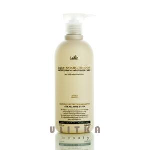Безсульфатный шампунь с протеинами шелка и кератином Lador Triplex Natural Shampoo (530 мл) – Купити в Україні Ulitka Beauty