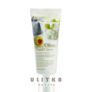 Крем для рук с оливковым маслом 3W Clinic Olive Hand Cream (100 мл) – Купити в Україні Ulitka Beauty