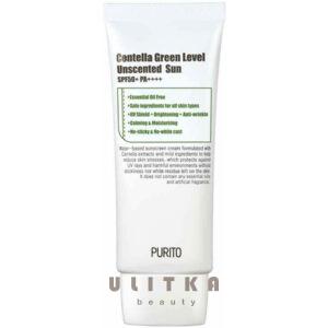 Солнцезащитный крем без эфирных масел PURITO Centella Green Level Unscented Sun SPF50+PA+++ (60 мл) – Купити в Україні Ulitka Beauty