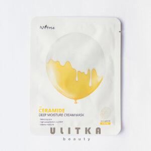 Тканевая маска с Керамидами IsnTree Ceramide Deep Moisture Cream Mask (25 мл) – Купити в Україні Ulitka Beauty