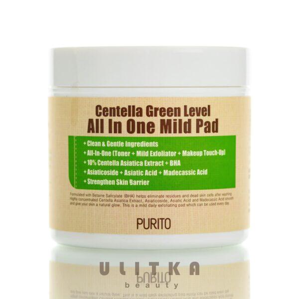 PURITO Centella Green Level All In One Mild Pad (70 шт)
