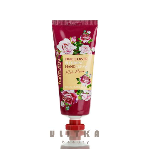 FarmStay Pink Flower Blooming Hand Cream Pink Rose (100 мл)