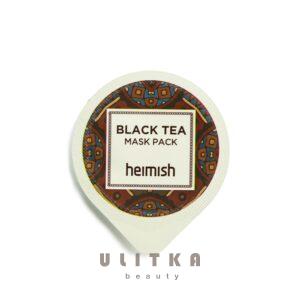Успокаивающая маска с черным чаем мини Heimish Black Tea Mask Pack Blister (5 мл) – Купити в Україні Ulitka Beauty
