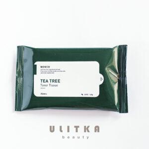 Тонизирующие салфетки A’pieu Nonco Tea Tree Toner Tissue (20 шт) – Купити в Україні Ulitka Beauty