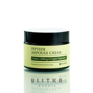 Пептидный омолаживающий крем Mizon Peptide Ampoule Cream (50 мл) – Купити в Україні Ulitka Beauty