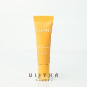 Бальзам для губ персик Laneige Lip Glowy Balm Peach (10 мл) – Купити в Україні Ulitka Beauty