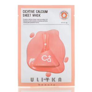 Лечебная тканевая  маска с кальцием A'pieu Cicative Calcium Sheet Mask (22 мл) – Купити в Україні Ulitka Beauty