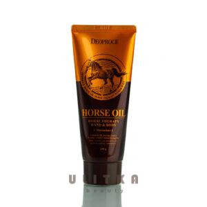 Крем для тела и рук с маслом ши Deoproce Hand & Body Horse Oil (100 мл) – Купити в Україні Ulitka Beauty