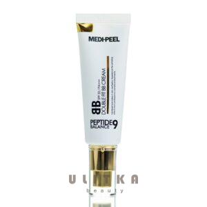 Омолаживающий BB-крем с пептидами  Medi-Peel Peptide Balance9 Double Fit BB Cream SPF33/PA+++ (50 мл) – Купити в Україні Ulitka Beauty