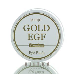 Гидрогелевые патчи с золотом и EGF Premium Gold & EGF Eye Patch Petitfee (60 шт) – Купити в Україні Ulitka Beauty
