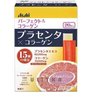 Коллаген с плацентой желе со вкусом грейпфрута Asahi Collagen (20 шт - 20 дн) – Купити в Україні Ulitka Beauty