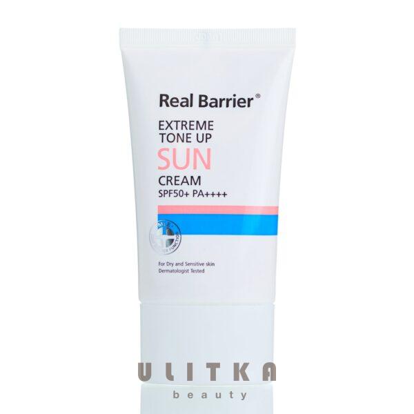 Real Barrier Extreme Tone Up Sun Cream SPF50+ PA++++  (50 мл)
