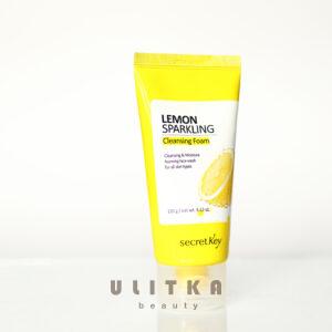 Пенка для умывания с экстрактом лимона Secret Key Lemon Sparkling Cleansing Foam (120 мл) – Купити в Україні Ulitka Beauty