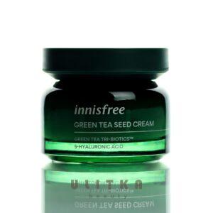 Крем с экстрактом семян зеленого чая Innisfree The Green Tea Seed Cream  (50 мл) – Купити в Україні Ulitka Beauty