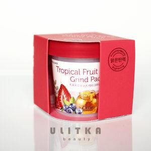 Ночная маска с экстрактами тропических фруктов Ottie Tropical Fruit Green Pack (100 мл) – Купити в Україні Ulitka Beauty