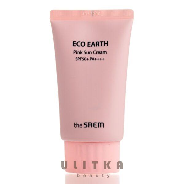 The Saem Eco Earth Power Pink Sun Cream SPF50+ PA++++ (50 мл)