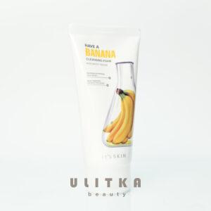 Пенка для умывания с экстрактом банана It's Skin Have a Banana Cleansing Foam (150 мл) – Купити в Україні Ulitka Beauty