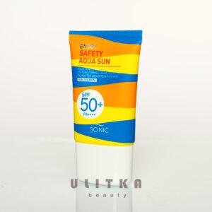 Солнцезащитный водостойкий крем Scinic Enjoy Safety Aqua Sun Cream SPF50+ PA+++ (50 мл) – Купити в Україні Ulitka Beauty
