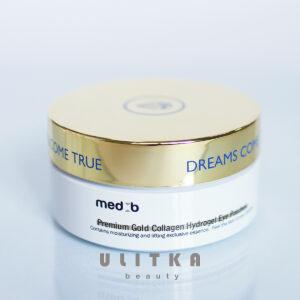 Гидрогелевые патчи c золотом и коллагеном Med B Premium Gold Collagen Hydrogel Eye Patches (60 шт) – Купити в Україні Ulitka Beauty