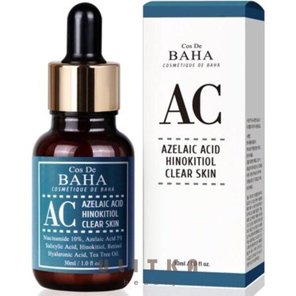 Сыворотка против акне с азелаиновой кислотой  Cos de Baha Acne Treatment Serum AC (30 мл) - 1 фото галереи
