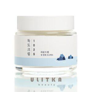 Увлажняющий крем с морской водой  ROUND LAB 1025 Dokdo Cream  (80 мл) – Купити в Україні Ulitka Beauty
