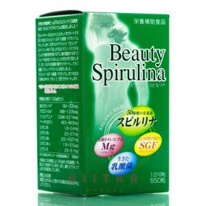 Спирулина, магний, SGF Algae Beauty Spirulina (550 шт) – Купити в Україні Ulitka Beauty