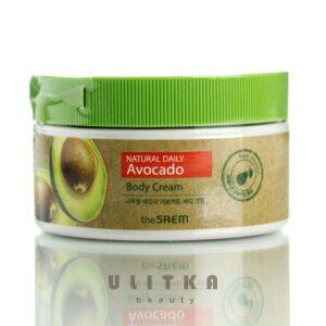 Крем для тела с экстрактом авокадо The Saem Care Plus Avocado Body Cream (300 мл) – Купити в Україні Ulitka Beauty