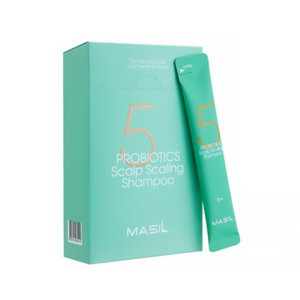 Глубокоочищающий шампунь Masil 5 Probiotics Scalp Scaling Shampoo (8 мл) – Купити в Україні Ulitka Beauty