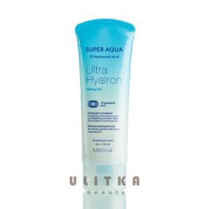 Пилинг-гель с гиалуроновой кислотой Missha Super Aqua Ultra Hyalron Peeling Gel (100 мл) – Купити в Україні Ulitka Beauty