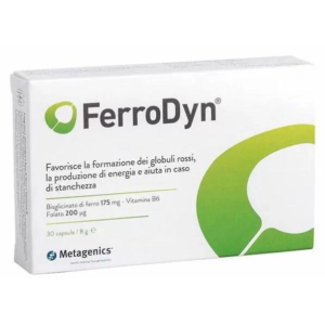 Комплекс микроэлементов с железом ФерроДин Metagenics FerroDyn (30 шт - 30 дн) – Купити в Україні Ulitka Beauty