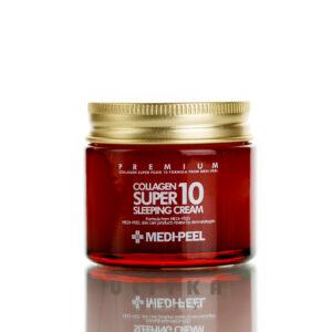 Антивозрастной ночной крем с коллагеном Medi Peel Collagen Super 10 Sleeping cream (70 мл) – Купити в Україні Ulitka Beauty