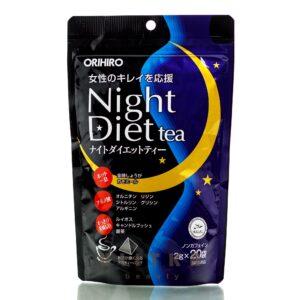 Чай для похудения ORIHIRO Night Diet Tea (1 уп*20 шт) – Купити в Україні Ulitka Beauty