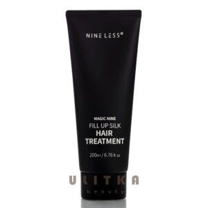 Восстанавливающая маска для волос NINE LESS Magic Nine Fill Up Silk Hair Treatment (200 мл) – Купити в Україні Ulitka Beauty