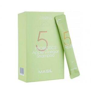 Шампунь от перхоти с яблочным уксусом Masil 5 Probiotics Apple Vinegar Shampoo (8 мл) – Купити в Україні Ulitka Beauty