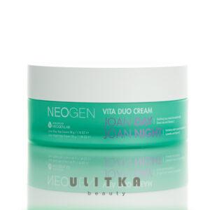 Двойной крем для лица восстанавливающий/увлажняющий Neogen Dermalogy Vita Duo Cream Joan Day Joan Night (100 мл) – Купити в Україні Ulitka Beauty