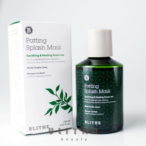 Blithe Patting Splash Mask Soothing & Healing Green Tea (150 мл) - 1 фото галереи