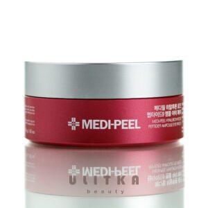 Гидрогелевые патчи с розой и пептидами Medi-Peel Hyaluron Rose Peptide 9 Ampoule Eye Patch (60 шт) – Купити в Україні Ulitka Beauty