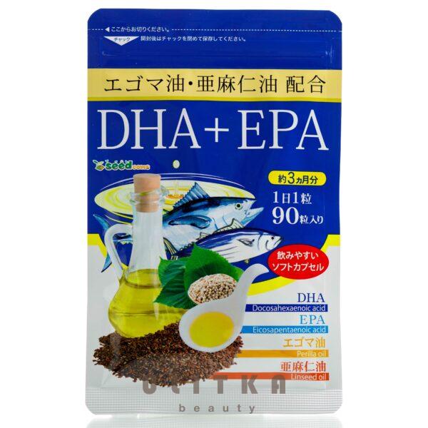 3 жирные кислоты и льняное масло SEEDCOMS DHA EPA (90 шт - 90 дн)