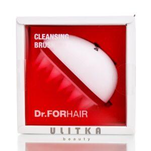 Силиконовая массажная щетка для мытья головы Dr.FORHAIR Cleansing Scalp Brush (1 шт) – Купити в Україні Ulitka Beauty