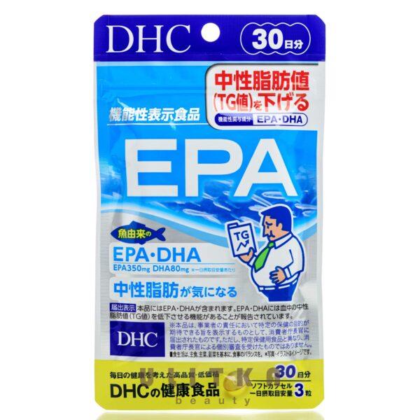 3 жирные кислоты с витамином Е DHC DHA+EPA  (90 шт - 30 дн)