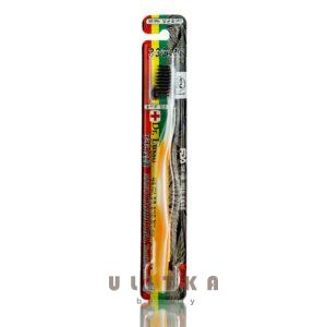 Зубная щетка с угольным напылением Dr. Lusso Nano Charcoal Toothbrush (1 шт) – Купити в Україні Ulitka Beauty