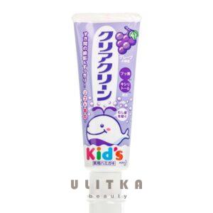 Детская зубная паста со вкусом винограда КАО Clear Clean Kid’s Grape (70 г) – Купити в Україні Ulitka Beauty