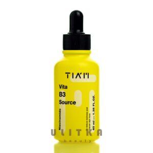 Осветляющая сыворотка с ниацинамидом Tiam Vita B3 Source (40 мл) – Купити в Україні Ulitka Beauty