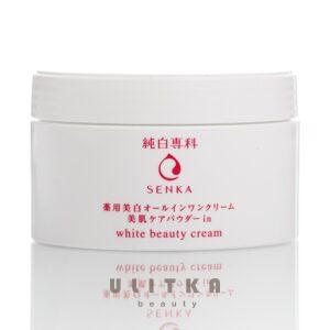 Осветляющий крем с транексамовой кислотой SHISEIDO Hada Senka White Beauty Cream (100 мл) – Купити в Україні Ulitka Beauty