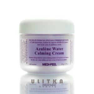 Успокаивающий крем с азуленом  MEDI-PEEL Azulene Water Calming Cream  (50 мл) – Купити в Україні Ulitka Beauty