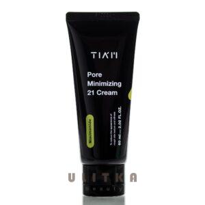 Крем для сужения пор TIAM Pore Minimizing 21 Cream TUBE (60 мл) – Купити в Україні Ulitka Beauty